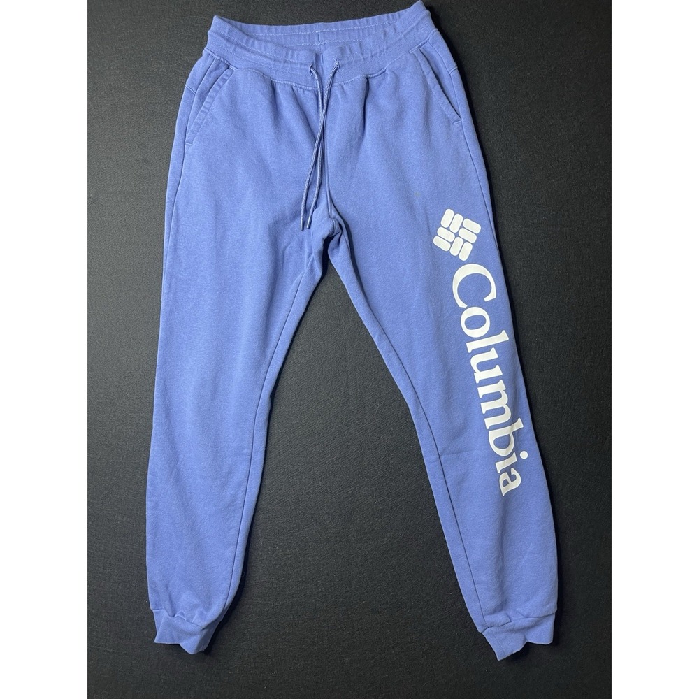 Columbia joggers sweats drawstring blue small